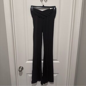 Aerie Flare leggings with v waist